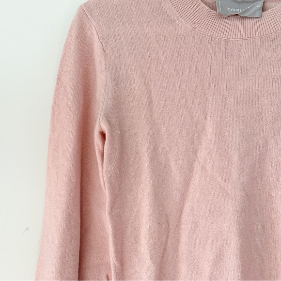 Everlane lantern sweater cashmere rose pink xs - Picture 3 of 4
